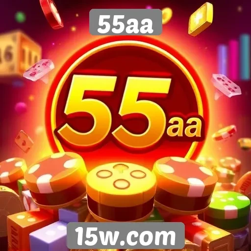 Recursos exclusivos do site de jogos 55aa